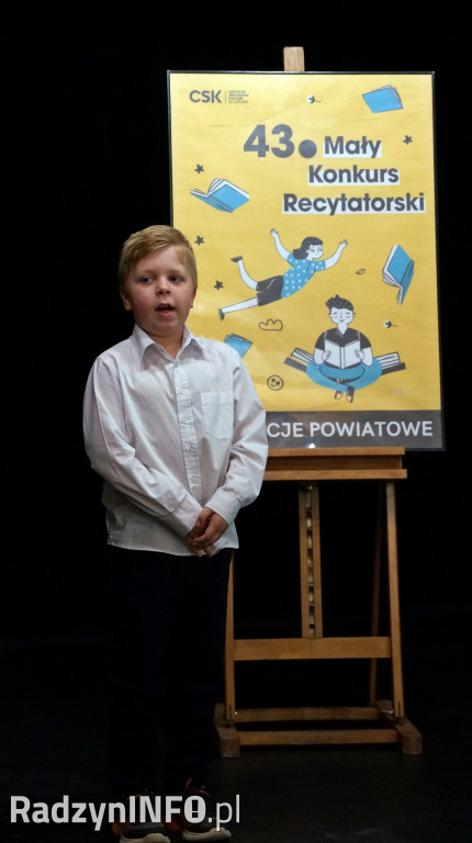 Eliminacje 43. Małego Konkursu Recytatorskiego