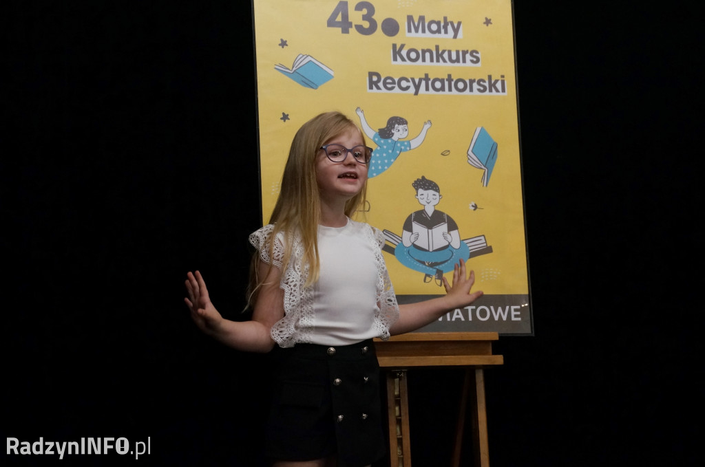 Eliminacje 43. Małego Konkursu Recytatorskiego
