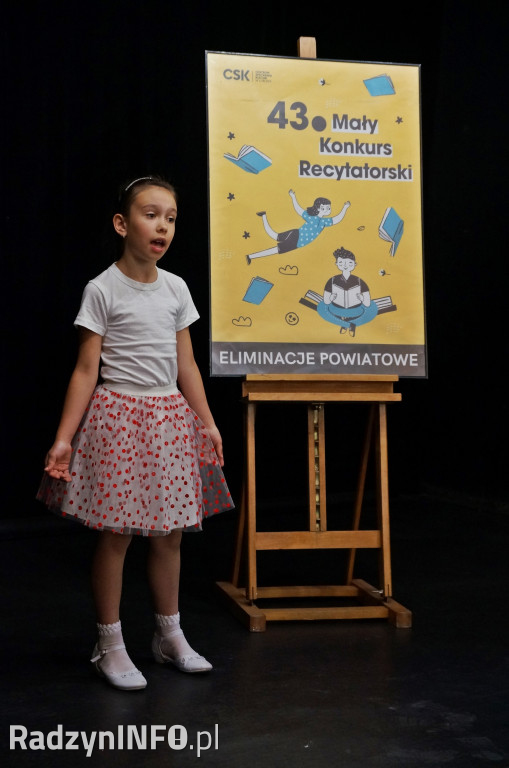 Eliminacje 43. Małego Konkursu Recytatorskiego