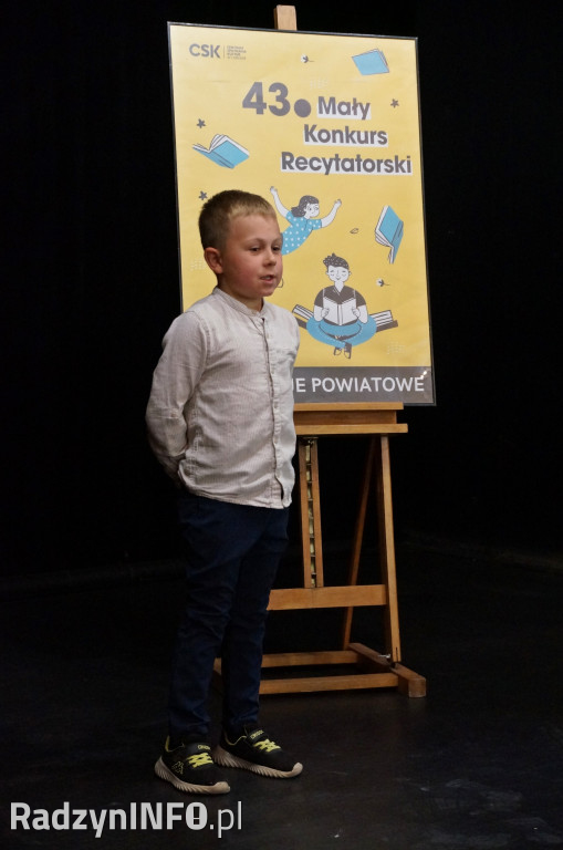 Eliminacje 43. Małego Konkursu Recytatorskiego