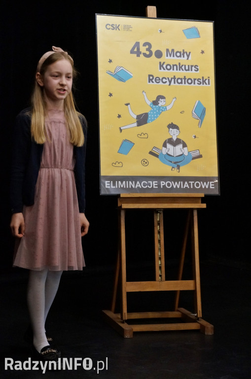 Eliminacje 43. Małego Konkursu Recytatorskiego