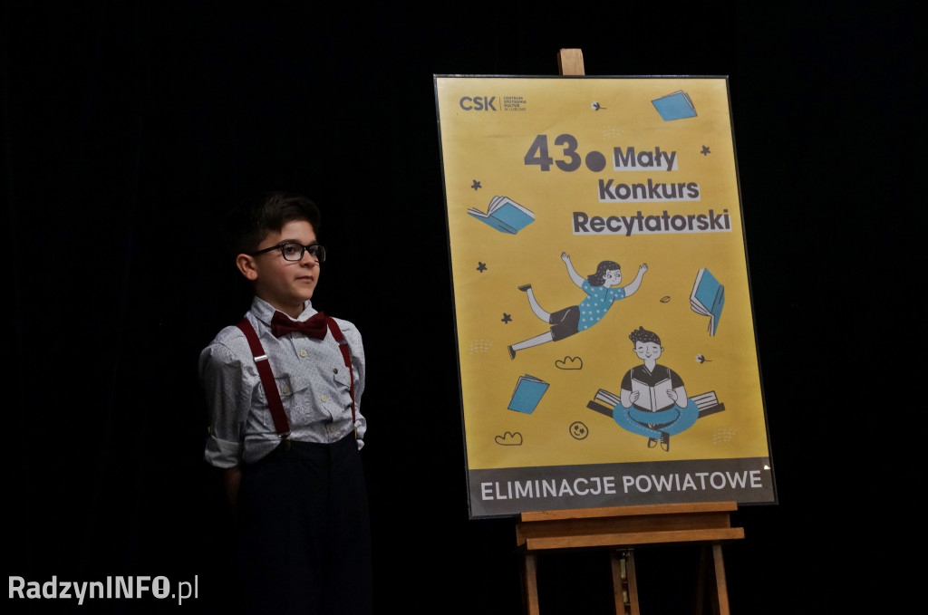 Eliminacje 43. Małego Konkursu Recytatorskiego