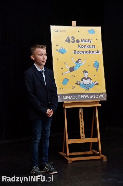 Eliminacje 43. Małego Konkursu Recytatorskiego