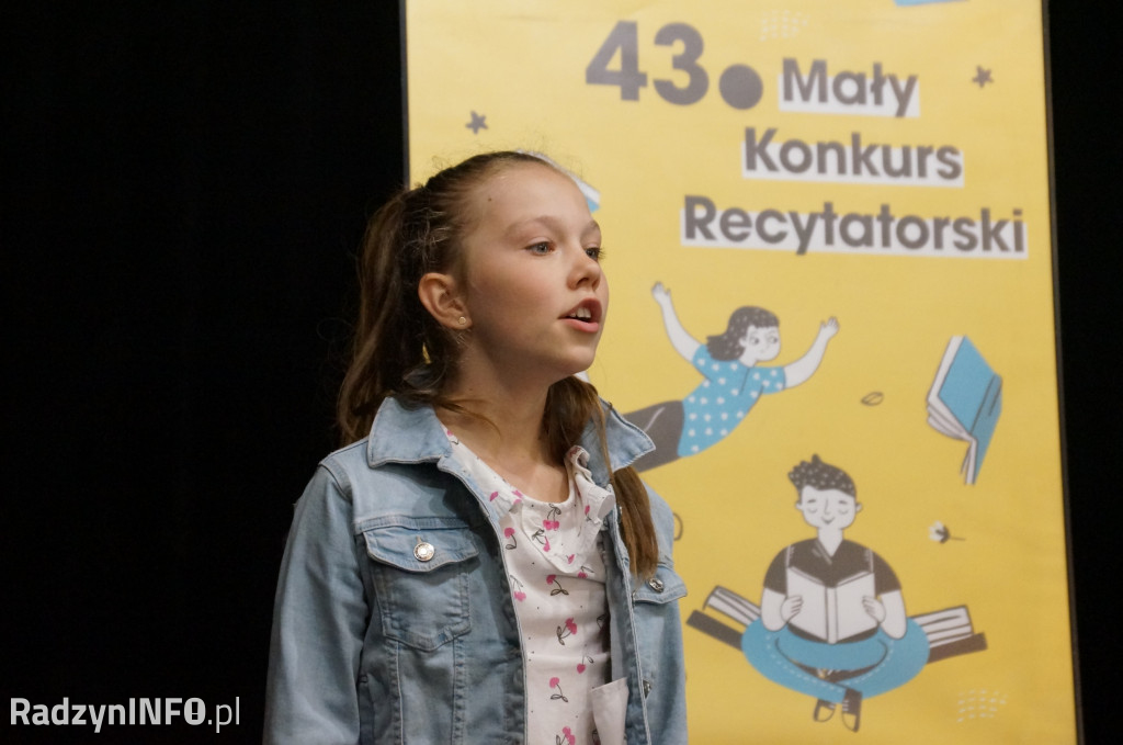 Eliminacje 43. Małego Konkursu Recytatorskiego