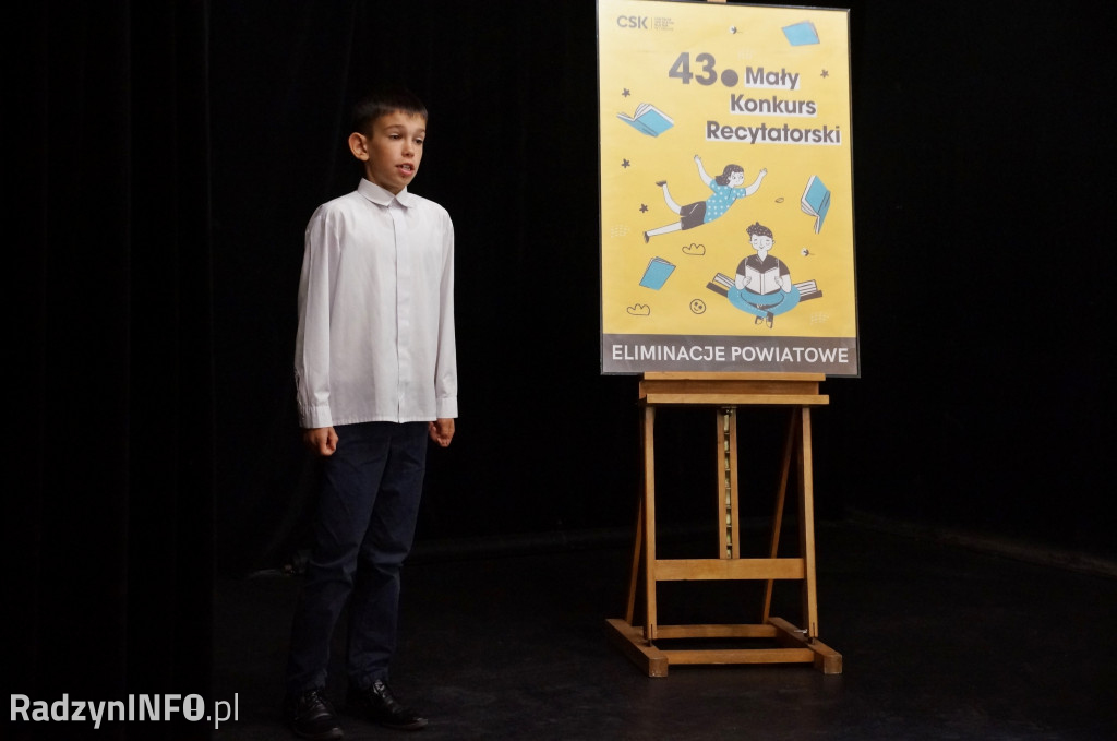 Eliminacje 43. Małego Konkursu Recytatorskiego