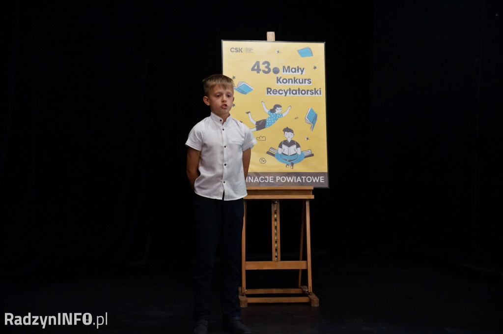 Eliminacje 43. Małego Konkursu Recytatorskiego