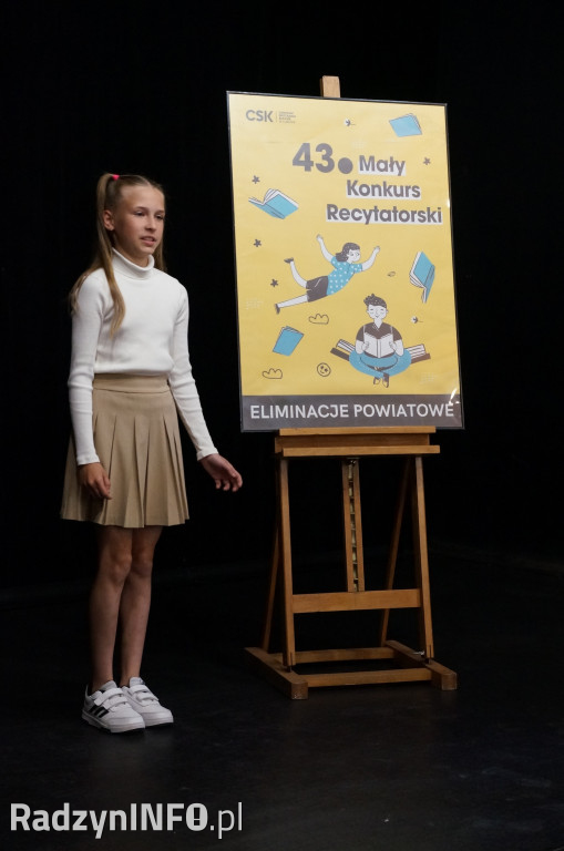 Eliminacje 43. Małego Konkursu Recytatorskiego
