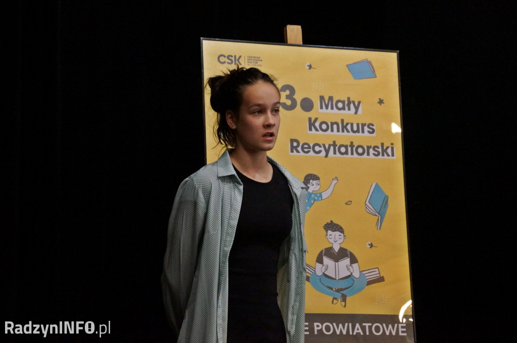 Eliminacje 43. Małego Konkursu Recytatorskiego