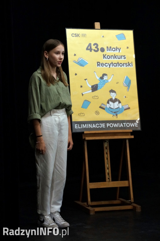 Eliminacje 43. Małego Konkursu Recytatorskiego