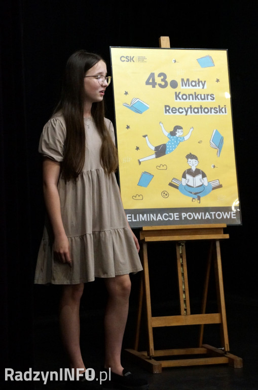Eliminacje 43. Małego Konkursu Recytatorskiego