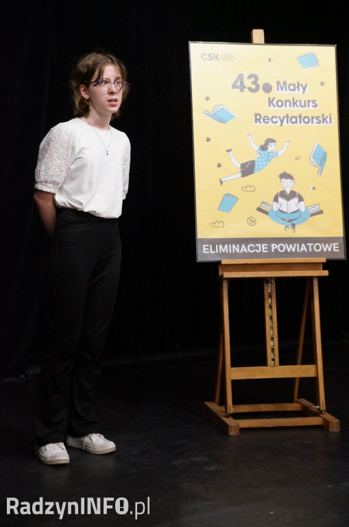 Eliminacje 43. Małego Konkursu Recytatorskiego