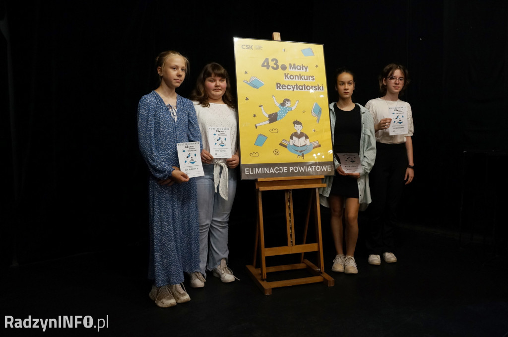 Eliminacje 43. Małego Konkursu Recytatorskiego