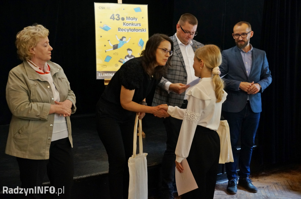 Eliminacje 43. Małego Konkursu Recytatorskiego