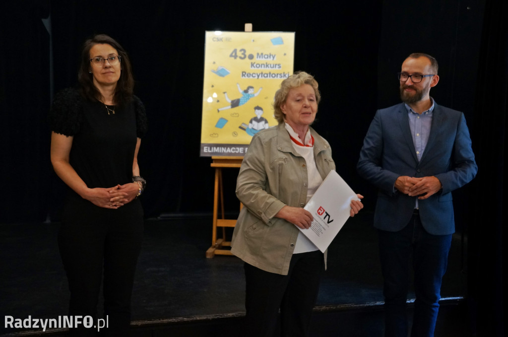 Eliminacje 43. Małego Konkursu Recytatorskiego