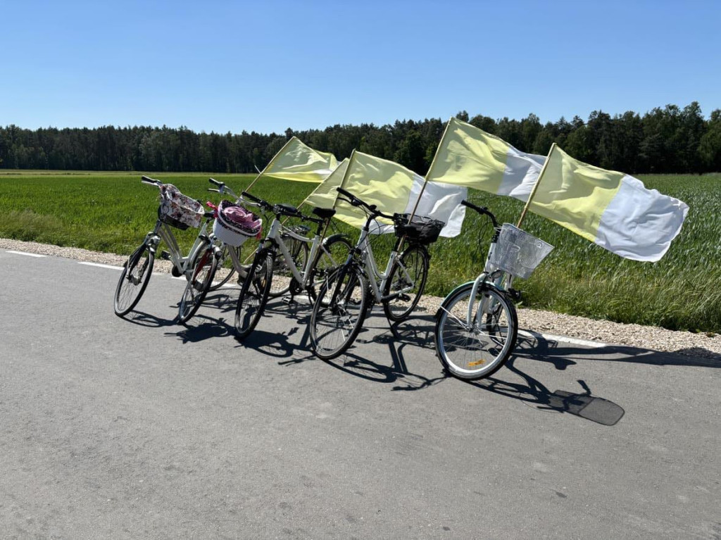 Papieski Rajd Rowerowy w gminie Ulan-Majorat