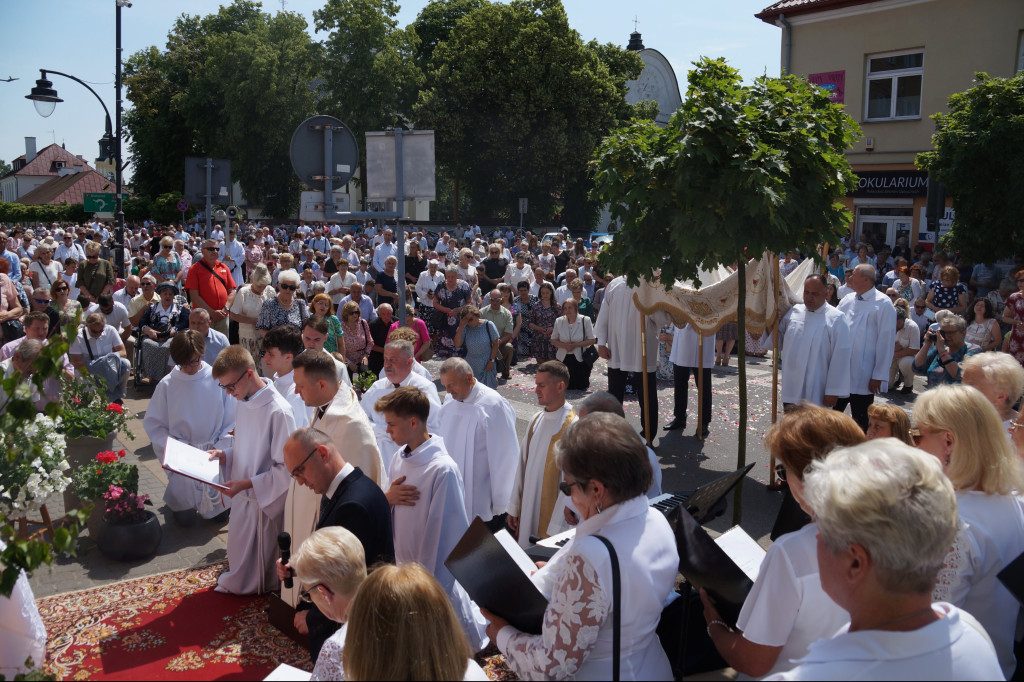 Boże Ciało w parafii Trójcy Świętej w Radzyniu
