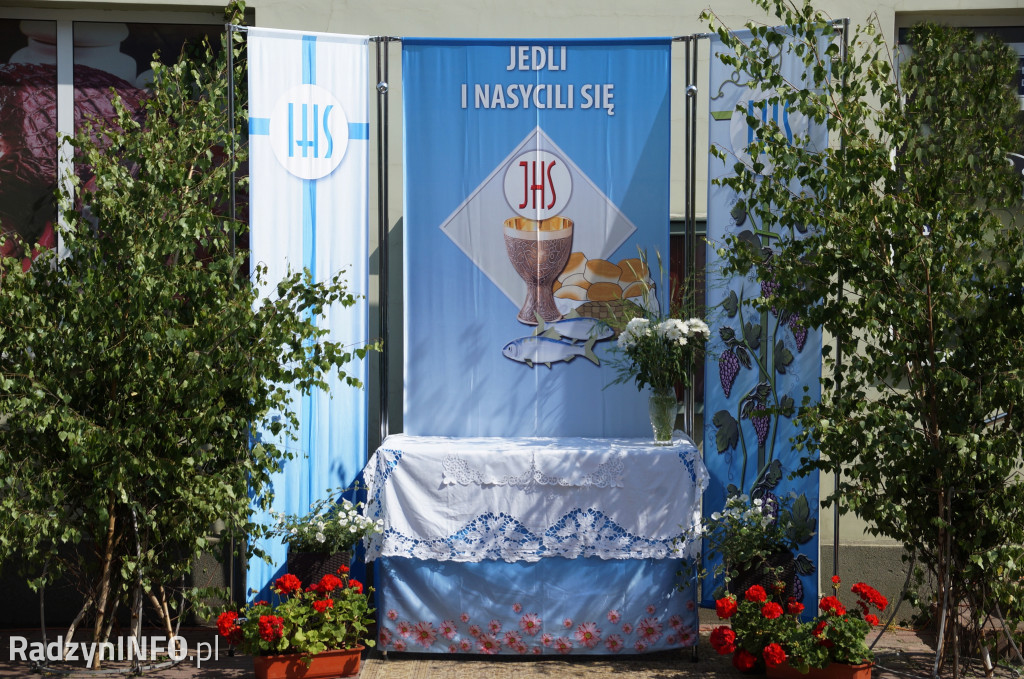 Boże Ciało w parafii Trójcy Świętej w Radzyniu