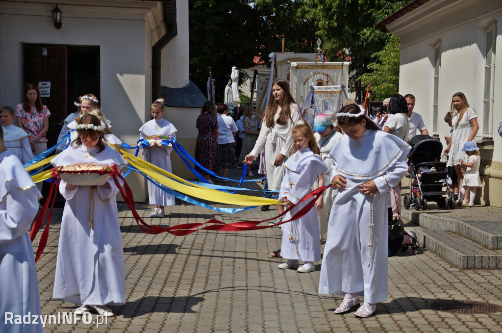 Boże Ciało w parafii Trójcy Świętej w Radzyniu