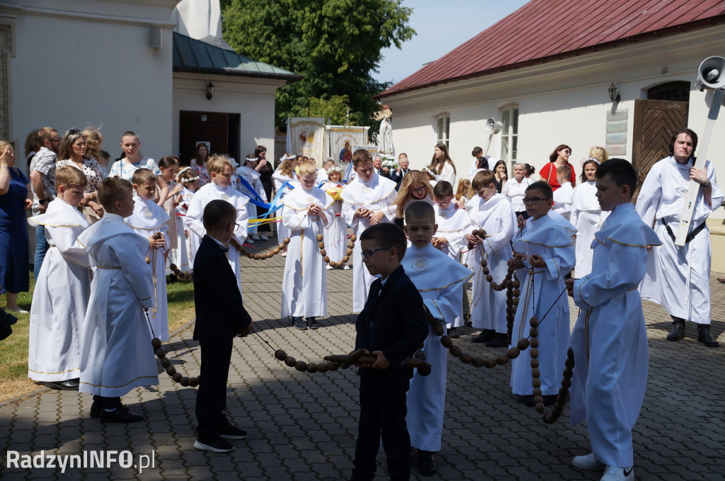 Boże Ciało w parafii Trójcy Świętej w Radzyniu
