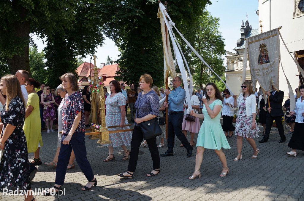 Boże Ciało w parafii Trójcy Świętej w Radzyniu