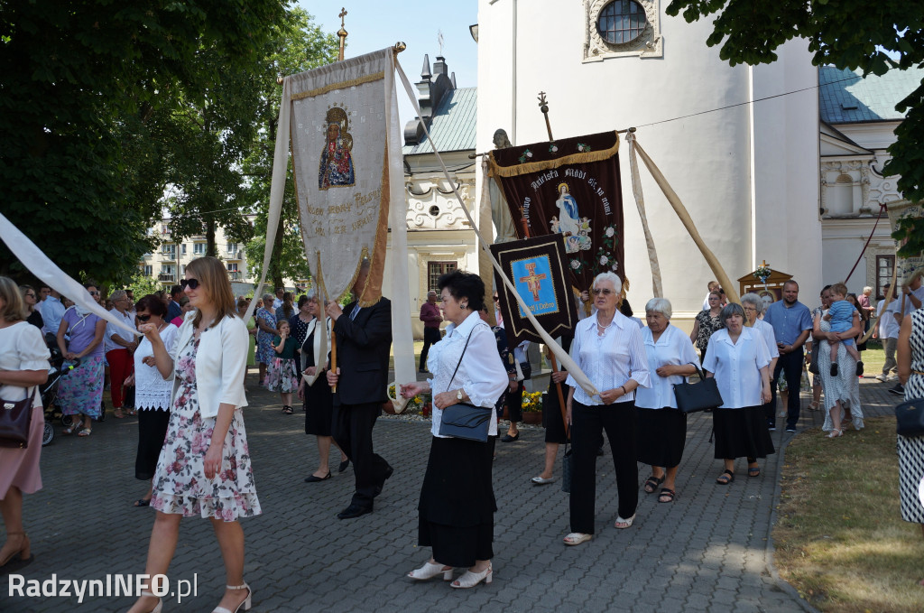 Boże Ciało w parafii Trójcy Świętej w Radzyniu
