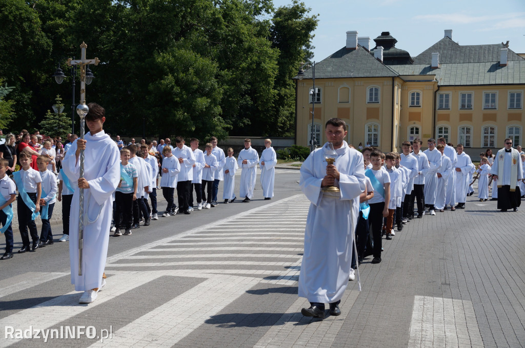 Boże Ciało w parafii Trójcy Świętej w Radzyniu