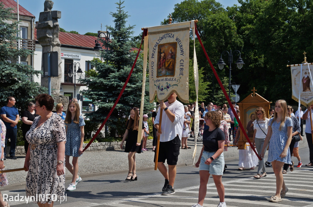 Boże Ciało w parafii Trójcy Świętej w Radzyniu