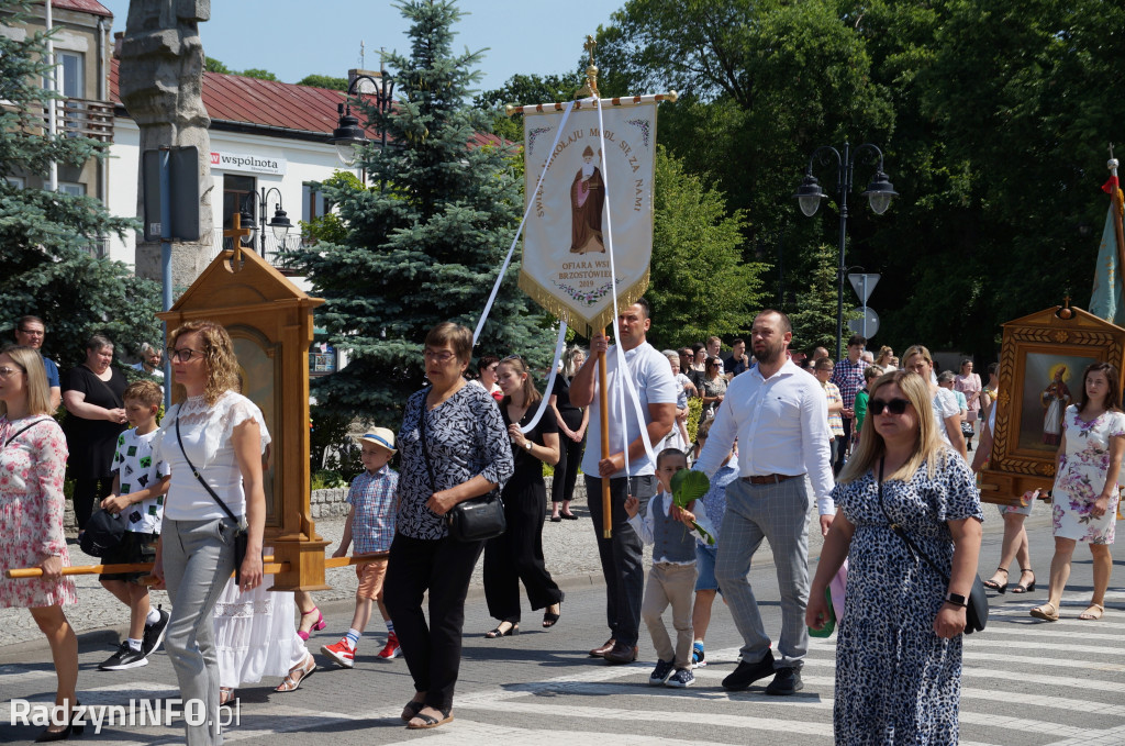Boże Ciało w parafii Trójcy Świętej w Radzyniu