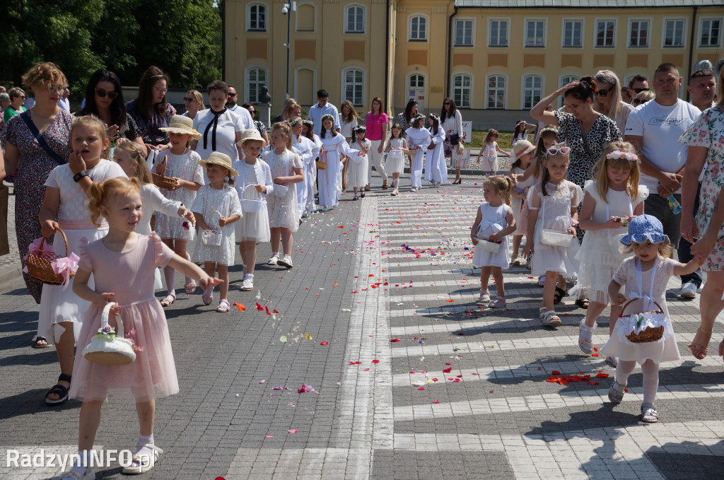 Boże Ciało w parafii Trójcy Świętej w Radzyniu