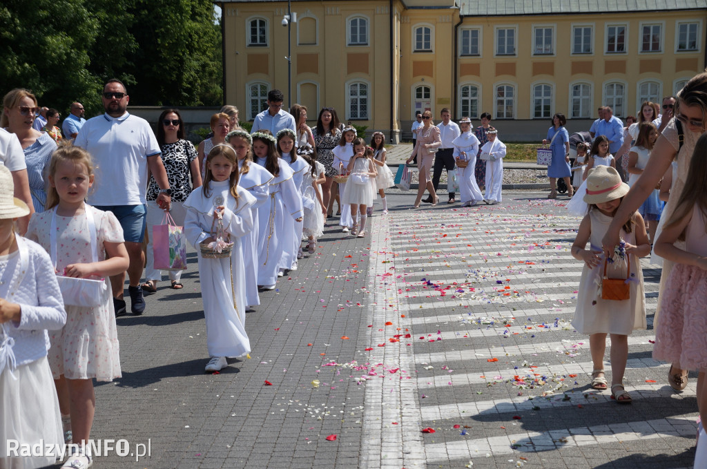 Boże Ciało w parafii Trójcy Świętej w Radzyniu