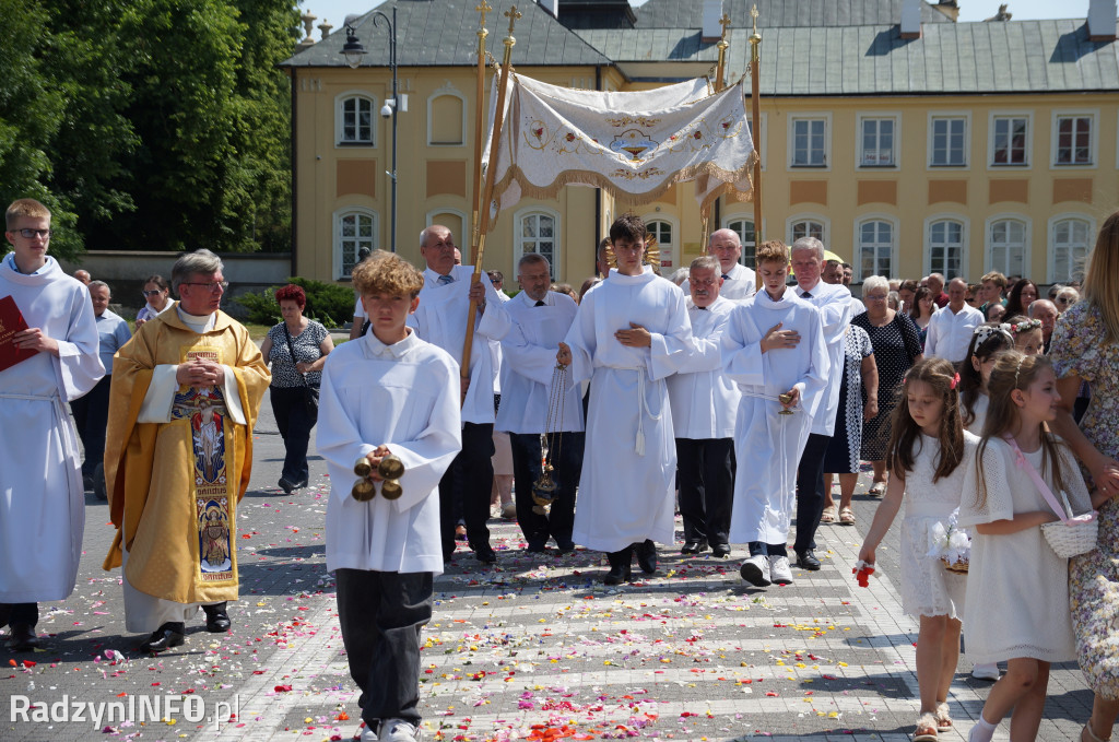 Boże Ciało w parafii Trójcy Świętej w Radzyniu