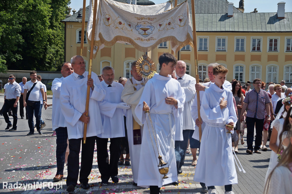 Boże Ciało w parafii Trójcy Świętej w Radzyniu