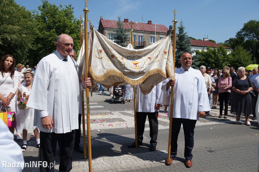 Boże Ciało w parafii Trójcy Świętej w Radzyniu