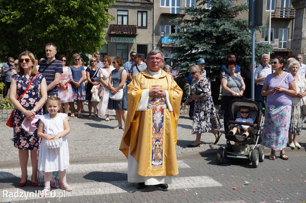 Boże Ciało w parafii Trójcy Świętej w Radzyniu