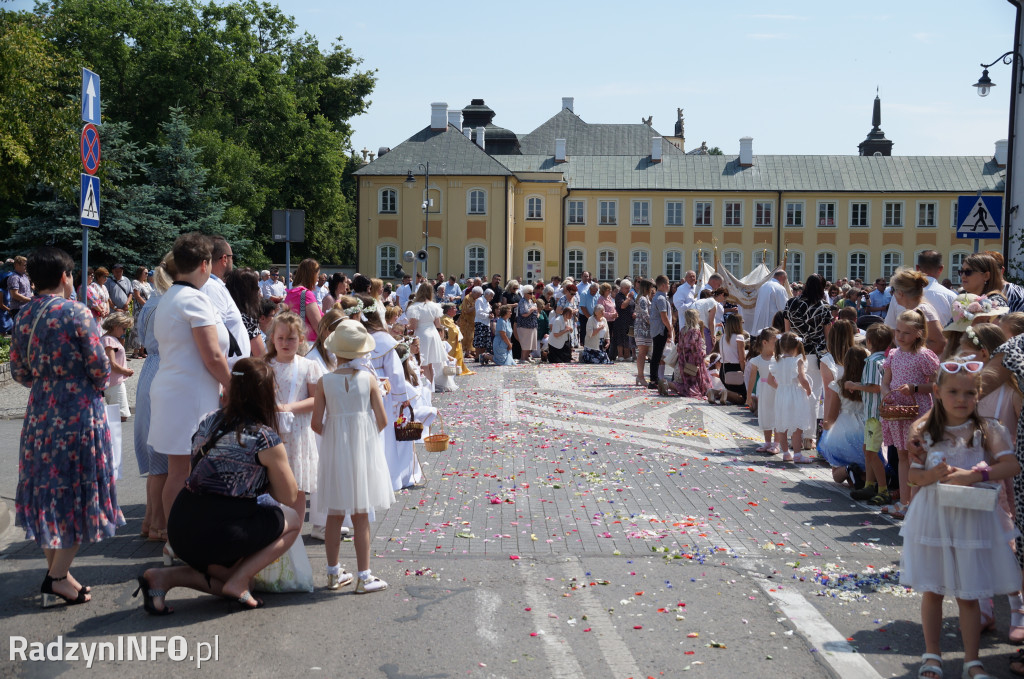 Boże Ciało w parafii Trójcy Świętej w Radzyniu