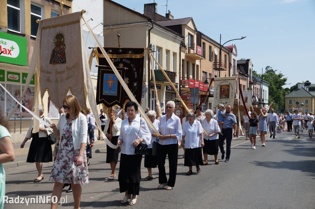 Boże Ciało w parafii Trójcy Świętej w Radzyniu