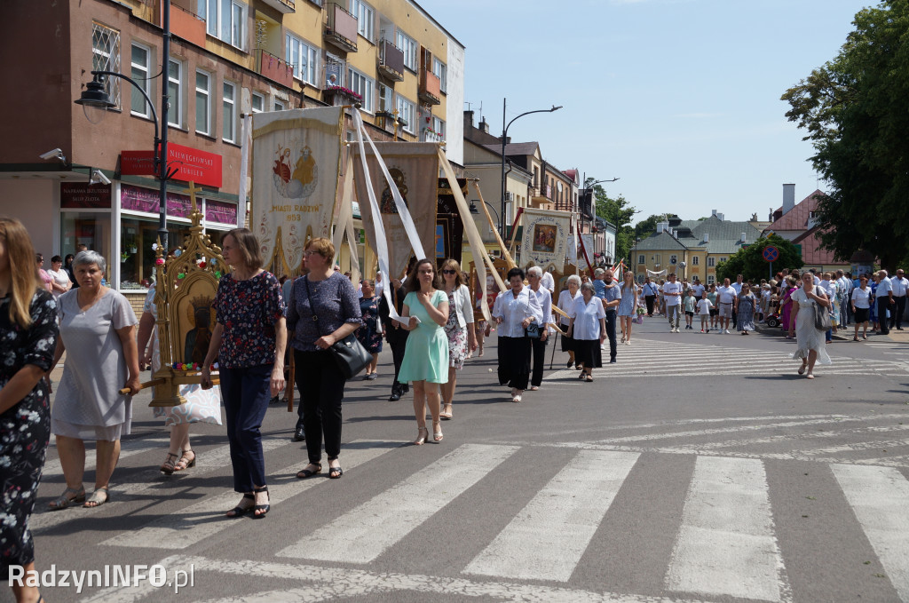 Boże Ciało w parafii Trójcy Świętej w Radzyniu