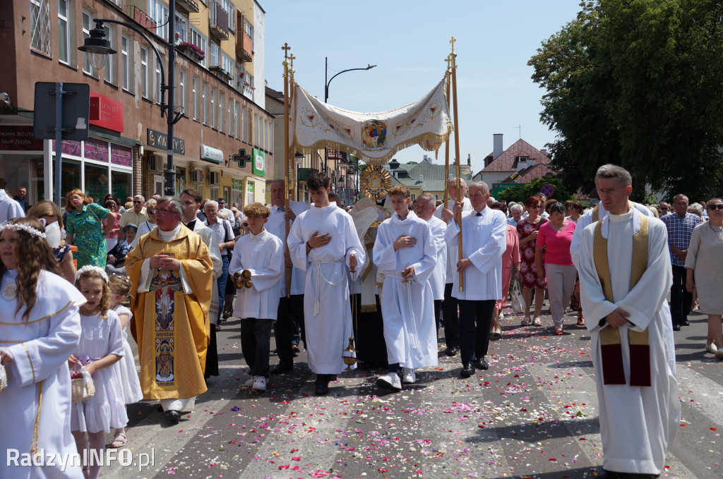 Boże Ciało w parafii Trójcy Świętej w Radzyniu
