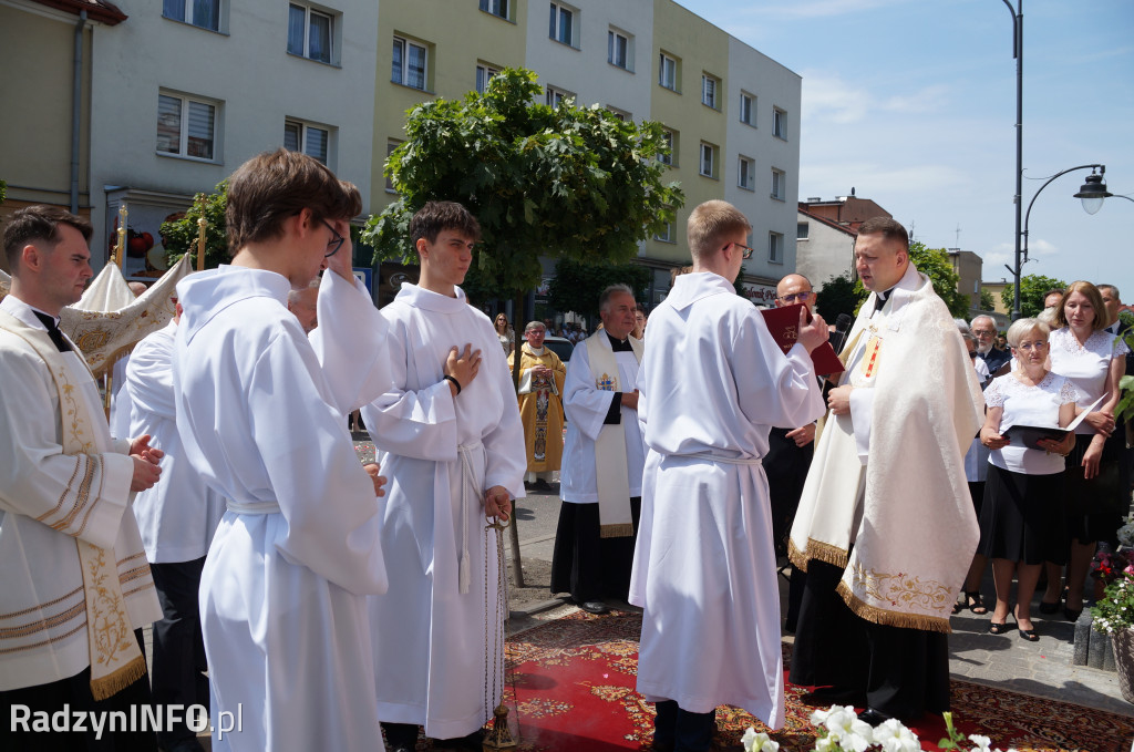 Boże Ciało w parafii Trójcy Świętej w Radzyniu