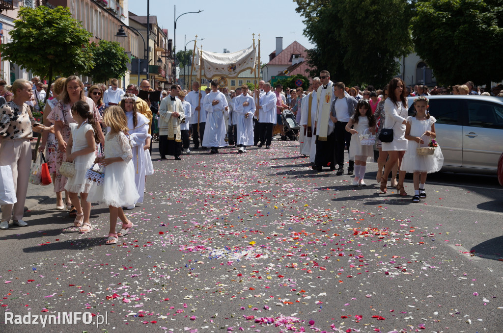 Boże Ciało w parafii Trójcy Świętej w Radzyniu
