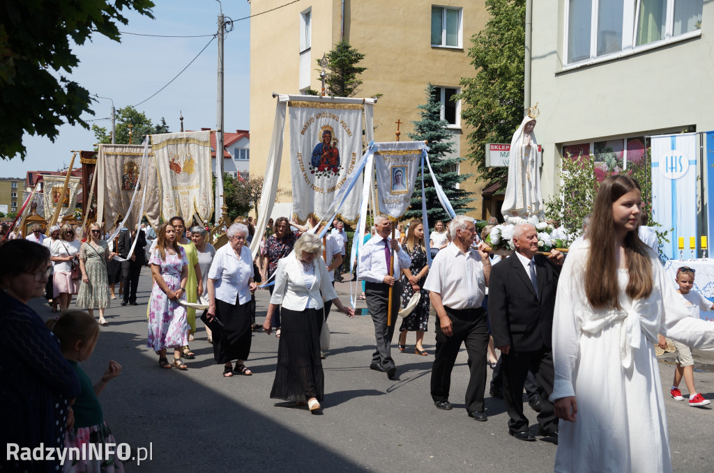 Boże Ciało w parafii Trójcy Świętej w Radzyniu