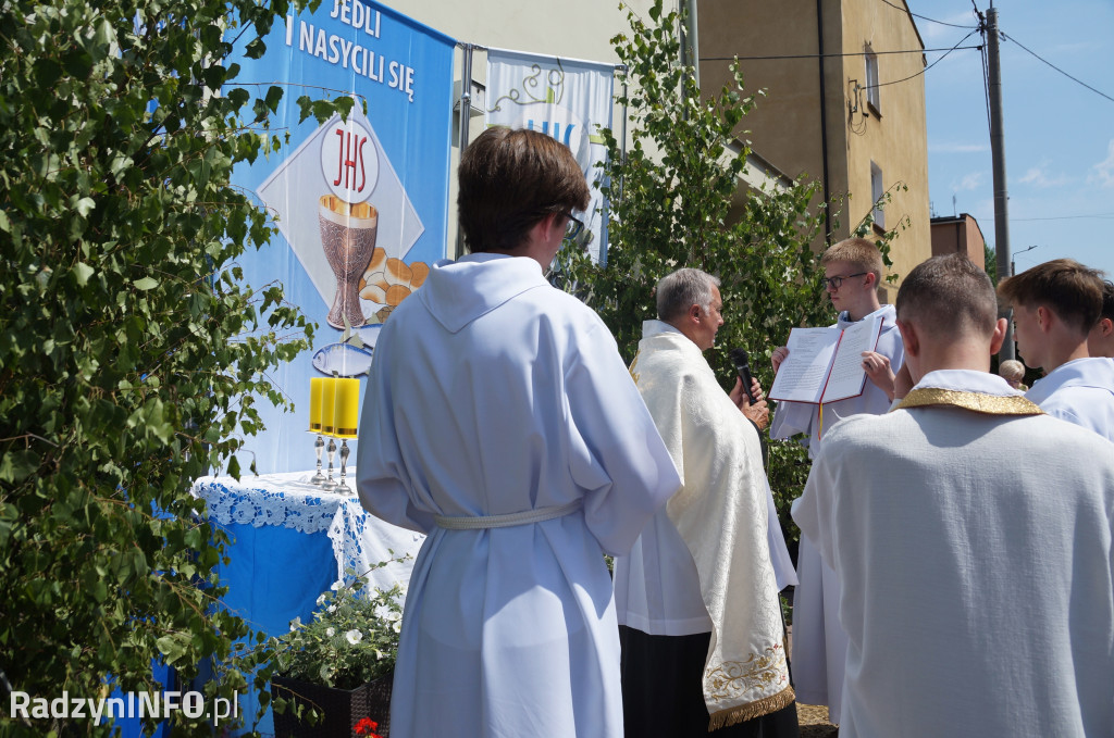 Boże Ciało w parafii Trójcy Świętej w Radzyniu