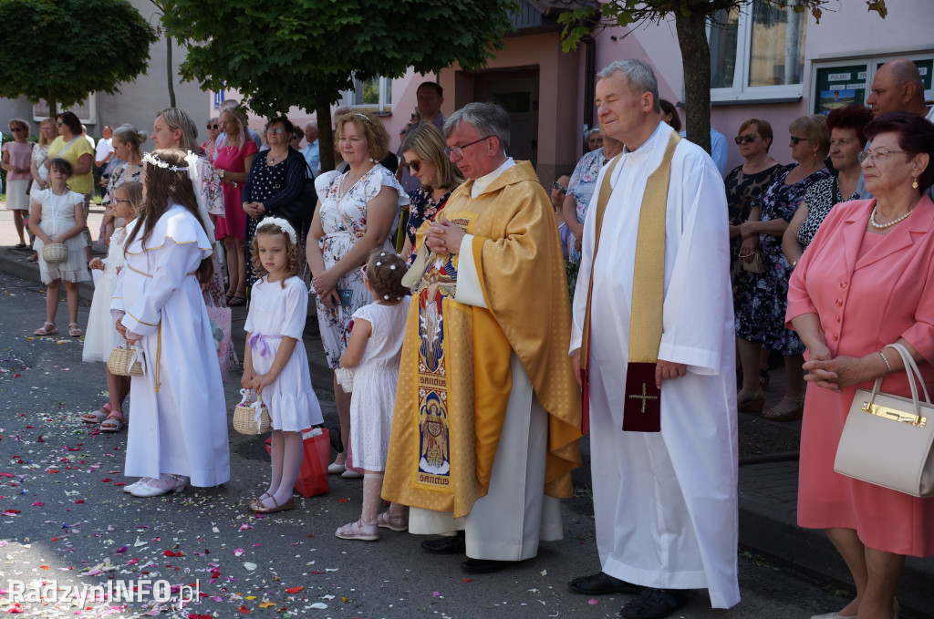 Boże Ciało w parafii Trójcy Świętej w Radzyniu