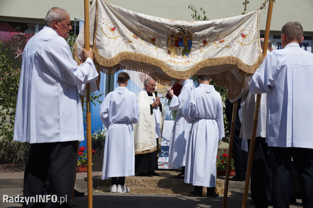 Boże Ciało w parafii Trójcy Świętej w Radzyniu