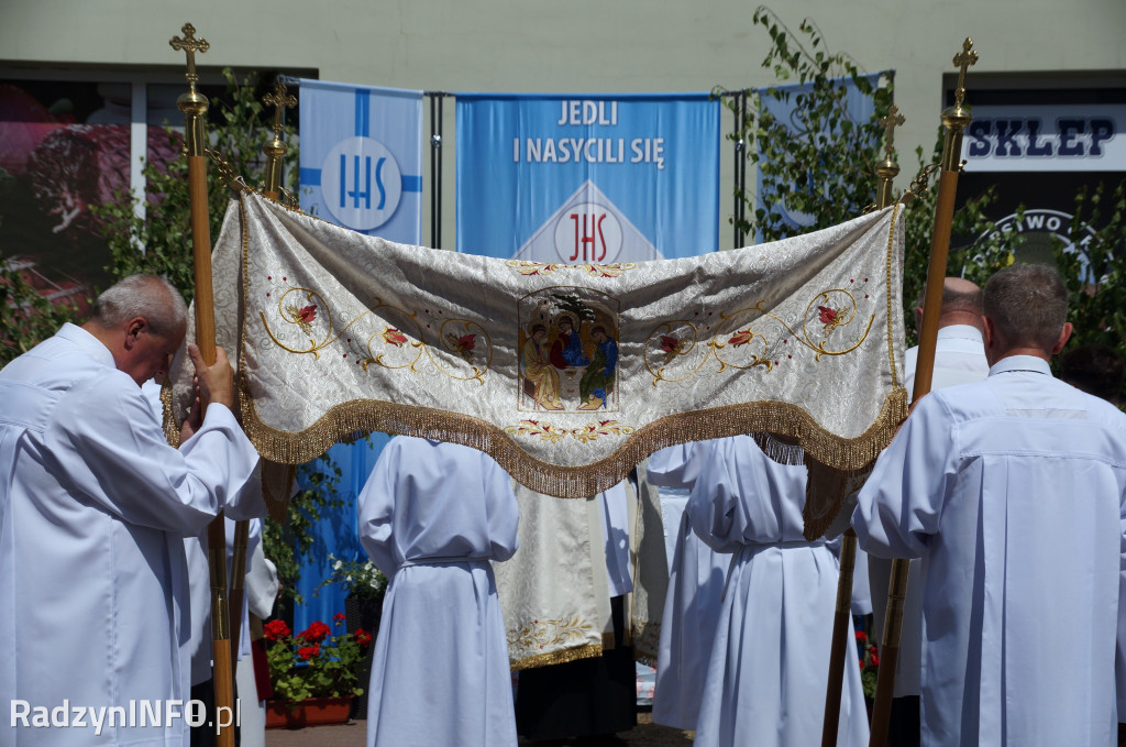 Boże Ciało w parafii Trójcy Świętej w Radzyniu