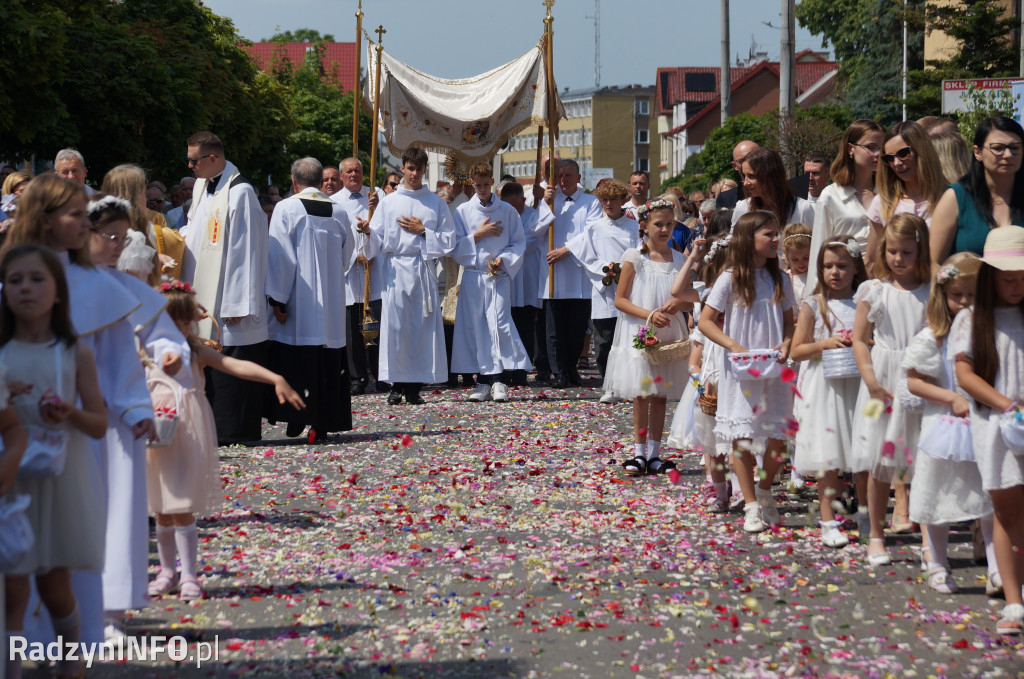 Boże Ciało w parafii Trójcy Świętej w Radzyniu