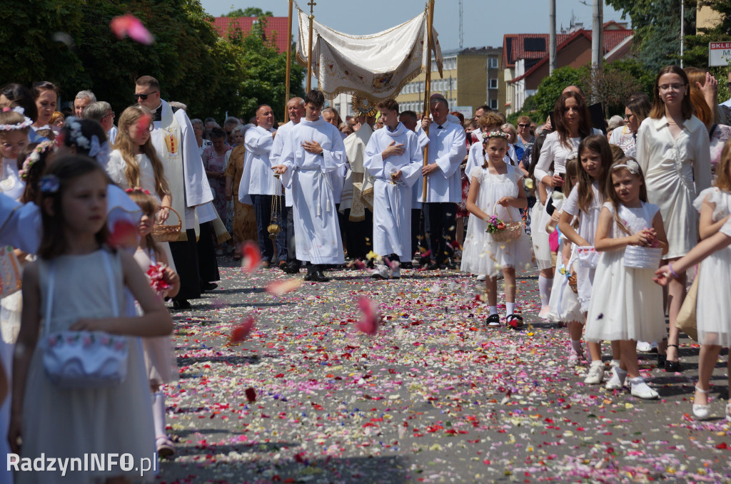 Boże Ciało w parafii Trójcy Świętej w Radzyniu