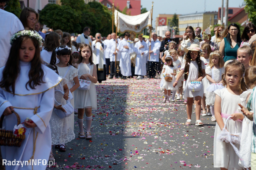 Boże Ciało w parafii Trójcy Świętej w Radzyniu