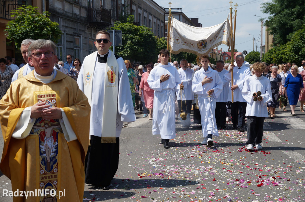 Boże Ciało w parafii Trójcy Świętej w Radzyniu