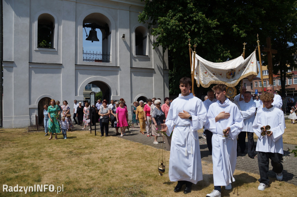 Boże Ciało w parafii Trójcy Świętej w Radzyniu